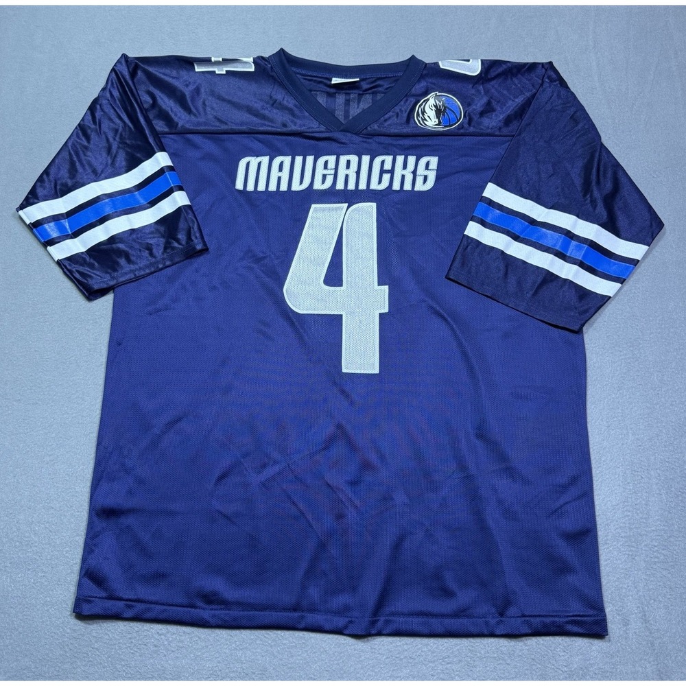 VINTAGE IZAW Dallas Mavericks Mens XL Jersey Michael Finley #4 Made In USA NBA